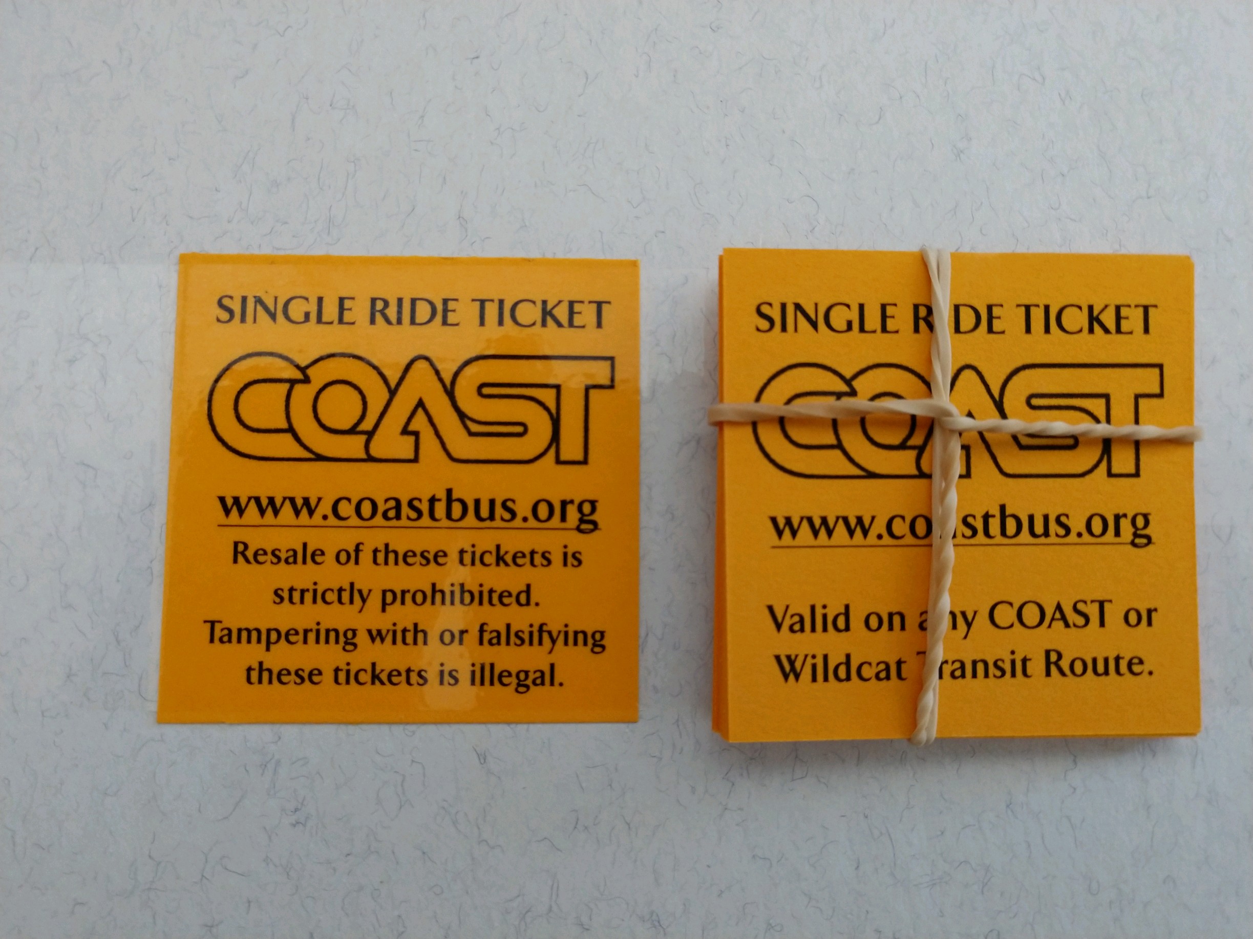 Image of Single Ride Tickets