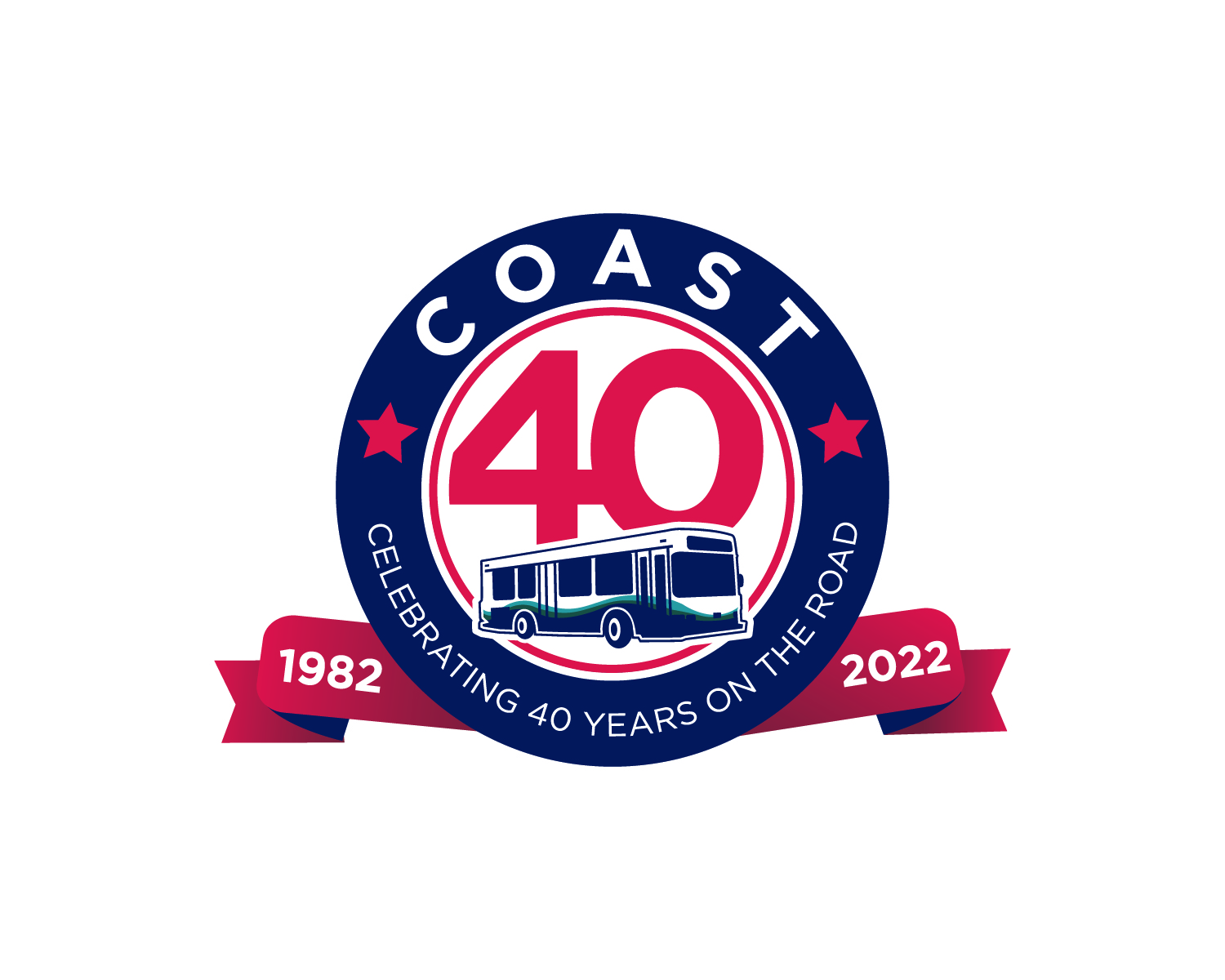 COAST 40th Anniversary Logo